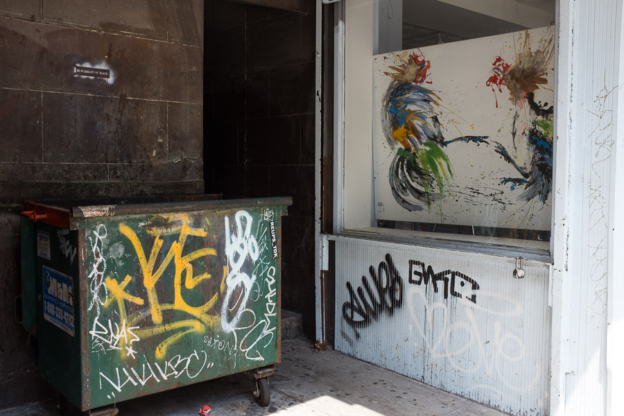 Graffiti and Gallery, 14th Street, 2016