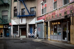 Doyers Street, Chinatown, 2013.