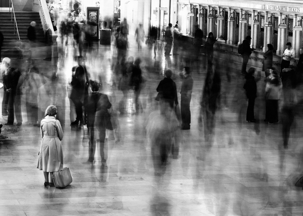 Waiting in Grand Central Terminal by James Maher
