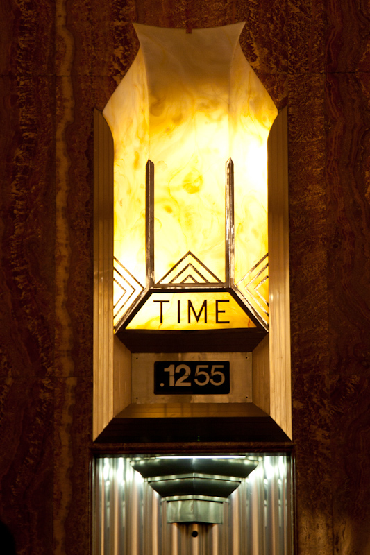 Chrysler Building Lobby Clock