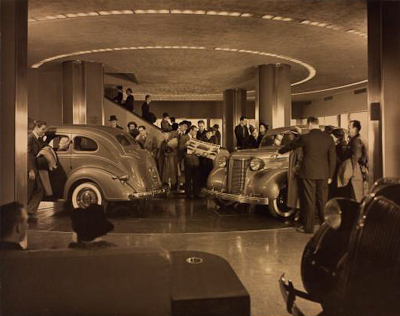 Chrysler Building Showroom, Historical Photography