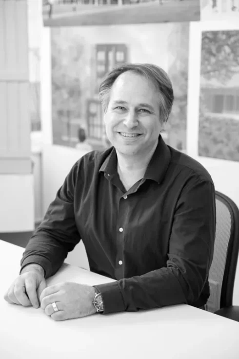 Casual business portrait with soft smile — NYC headshot photographer