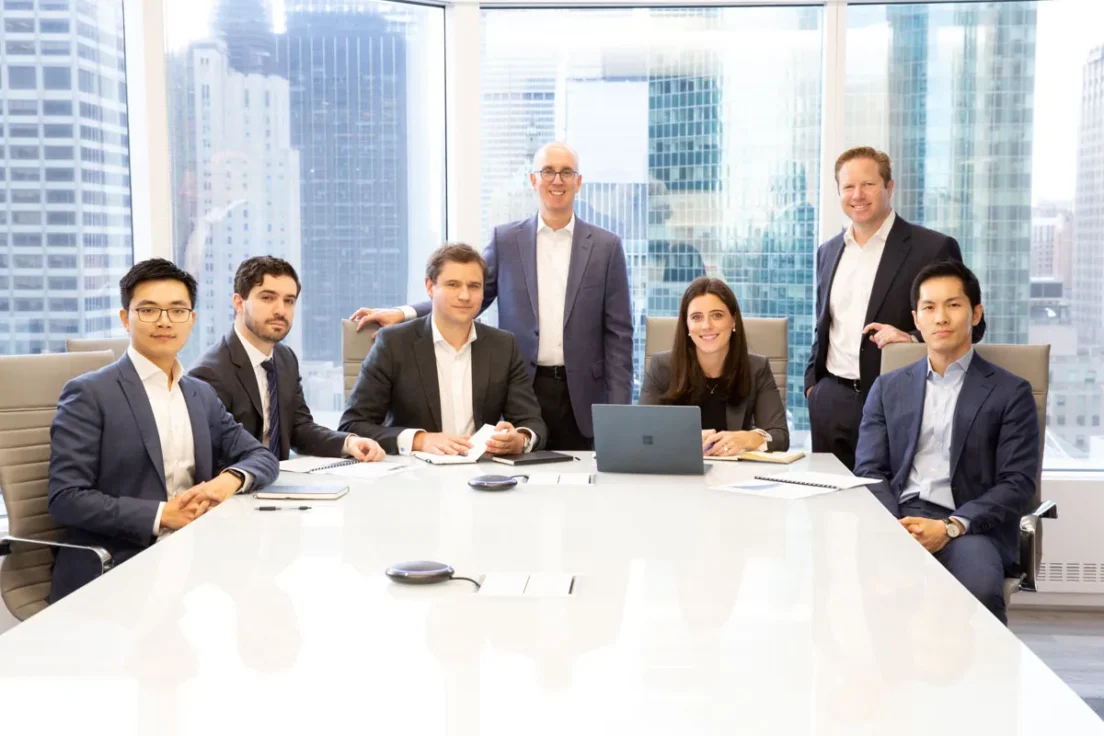 Team portrait in conference room — Tribeca — corporate portraits NYC
