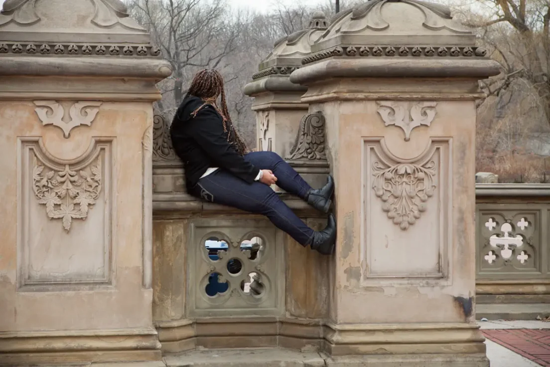Bethesda Terrace & Braids, Central Park, 2013