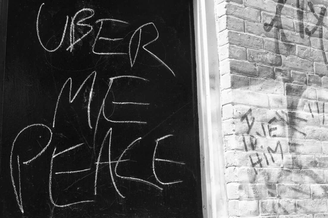 Uber Me Peace, SoHo, 2015