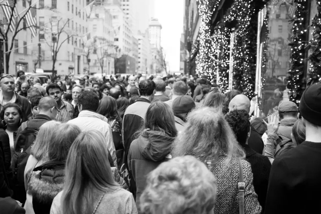 5th Avenue Holiday Crowd, 2015