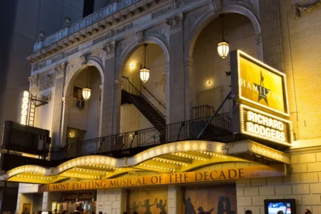 Hamilton, Times Square, 2015