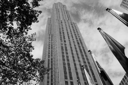 Rockefeller Center & Flags, 2017