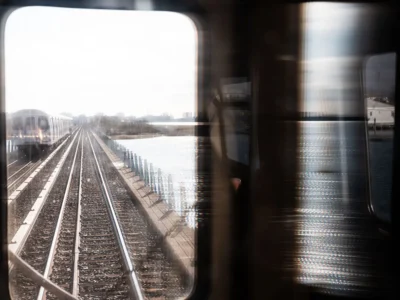 Rockaway from Train 2, 2019