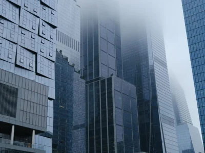 Hudson Yards Skyscrapers in Blue, 2021