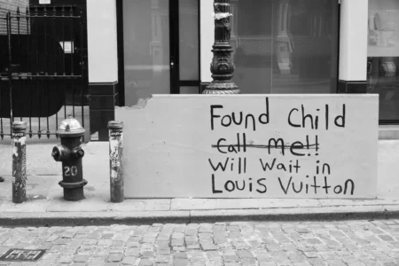 Found Child, Louis Vuitton, Greene Street, 2019