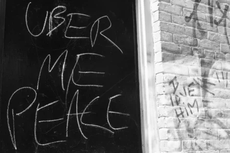 Uber Me Peace, SoHo, 2015