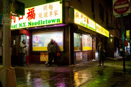 Noodletown at Night, Chinatown, 2012