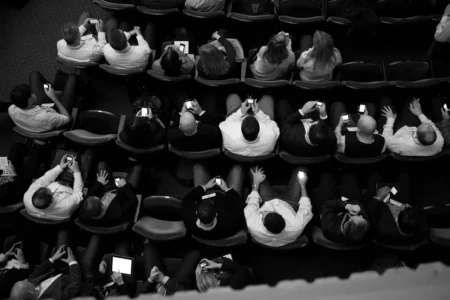Cellphones and Tablets at Conference, 2012