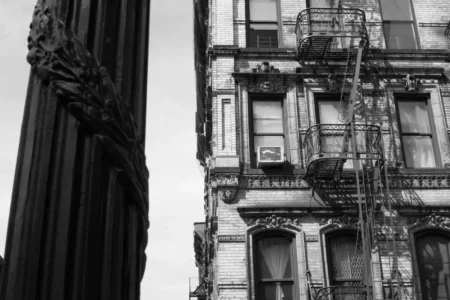 Tenement and Lamppost, 2015