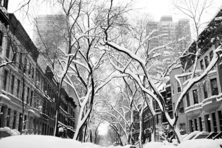 Upper West Side in Snowstorm, 2006