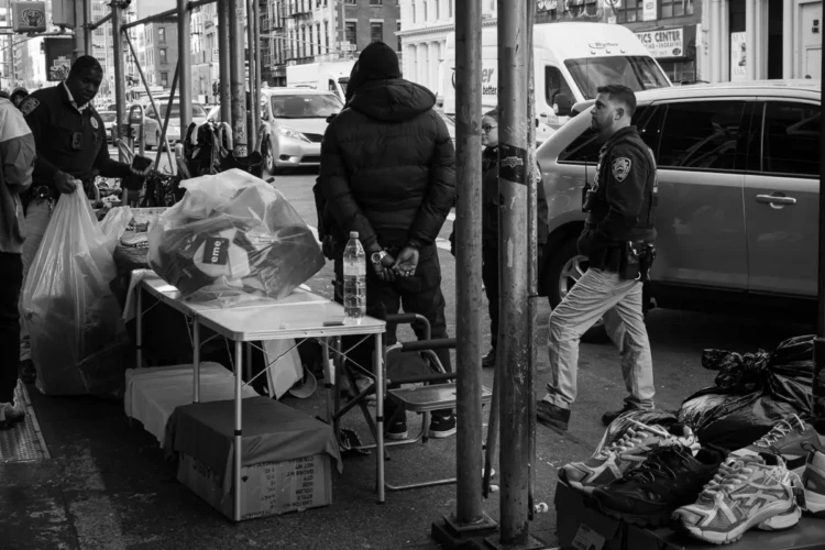 Canal Street NYPD Arrest, 2022