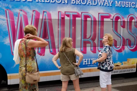 Waitress, Broadway, Times Square, 2017