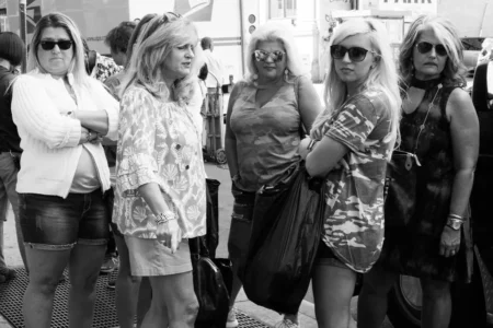 Handbag Purchasers, Canal Street, 2017