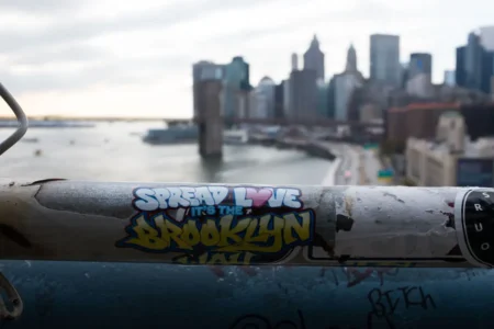 Spread Love It's The Brooklyn Way, Manhattan Bridge, 2017