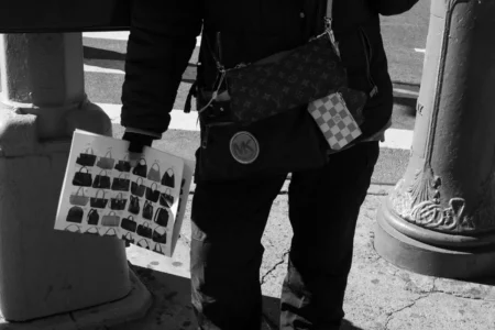 Fake Bag Seller, Canal Street, 2018