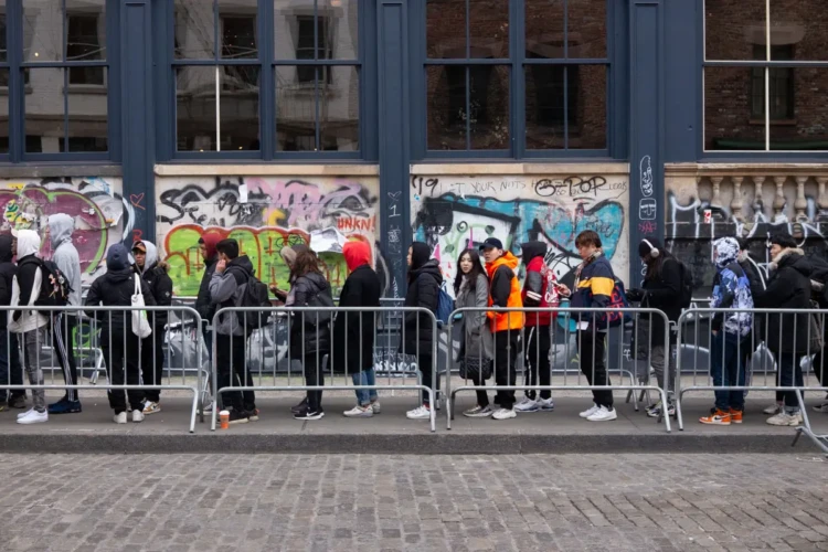 Sneaker Line, SoHo, 2019