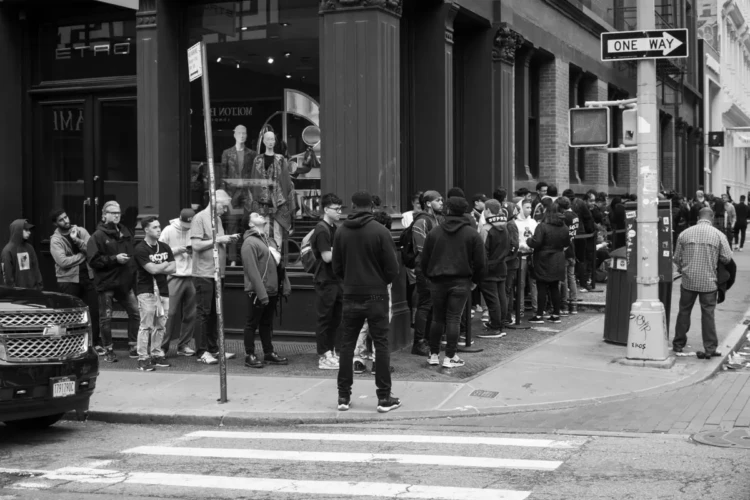 Bape Line, SoHo, 2019