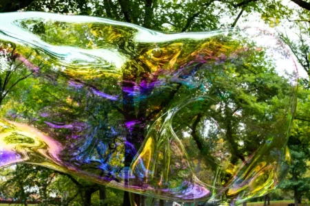 Bubble, Central Park, 2015