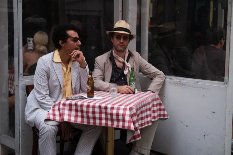 Drinks, Fanelli Cafe, SoHo, 2023