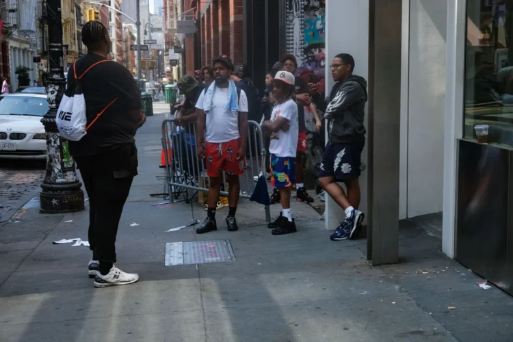 Eric Emanuel Line and EE Shorts, Greene Street, 2023