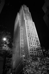 Rockefeller Center & Christmas Lights at Night, 2003