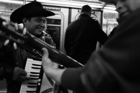 Subway Performer and Accordion, 2013