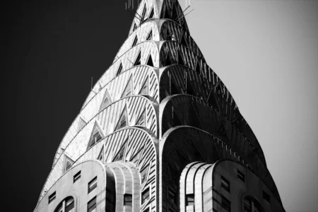 Chrysler Building Spire Graphic, 2010