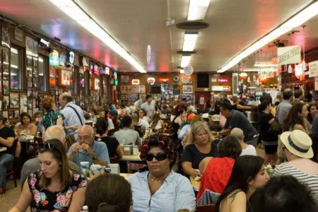 Hair Rollers, Katz's Deli, 2014