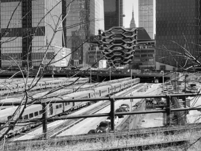 The Vessel and Open Trainyard, Hudson Yards, 2019