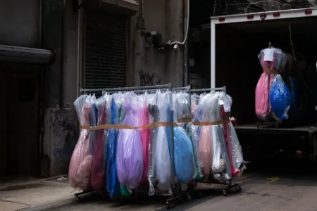 Dresses Outside 72 Walkter Street, Cortlandt Alley, 2019