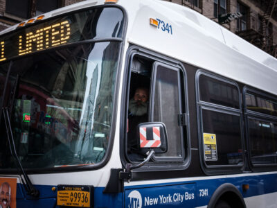 Bus Driver with Beard, Brooklyn, 2020
