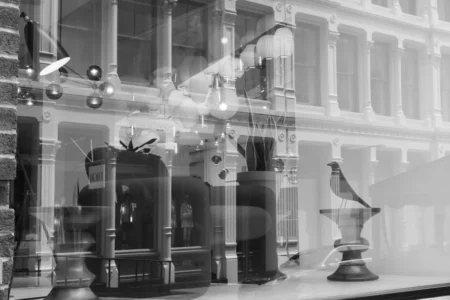 Window Display Across From Dior, Greene Street, 2021