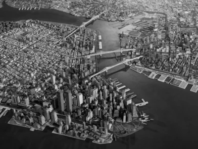 Panorama Museum Three Bridges Detail, Queens, 2022