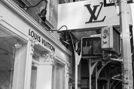 Louis Vuitton & Middle Finger, SoHo, 2022
