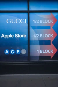 Gucci, Apple Store, & ACEL, 2022