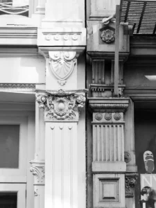 Cast Iron Building Details 1, Greene Street, 2023