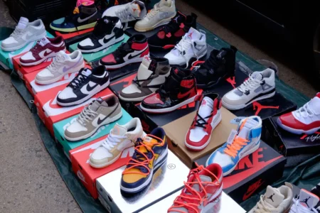 Fake Sneakers, Canal Street, 2023