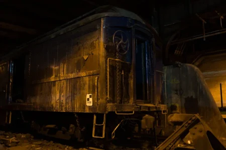 Franklin D. Roosevelt's Secret Armored Train Car, Grand Central, 2015