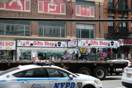 NYPD, Truckbed, & Gifts Shop, Canal Street, 2023