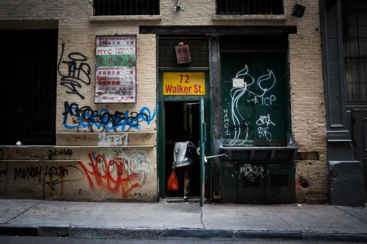 72 Walker Street Worker, Cortlandt Alley, 2013