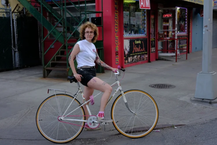 Biker 3rd Avenue, Sunset Park, 2021