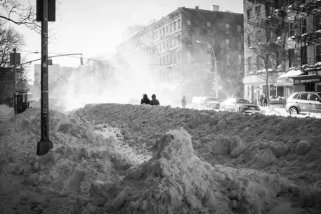 1st Avenue Snowstorm, East Village, 2010